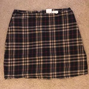 Vintage Plaid skort (S/M)